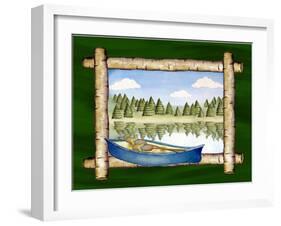 Framed Lake View III-Andi Metz-Framed Art Print