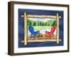 Framed Lake View IV-Andi Metz-Framed Art Print