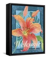 Framed Lily-Fiona Stokes-Gilbert-Framed Stretched Canvas