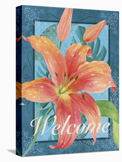 Framed Lily-Fiona Stokes-Gilbert-Stretched Canvas