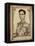 Framed Portrait of King Bhumibol Adulyadej-null-Framed Stretched Canvas