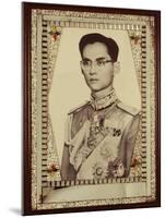 Framed Portrait of King Bhumibol Adulyadej-null-Mounted Photographic Print