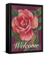 Framed Rose-Fiona Stokes-Gilbert-Framed Stretched Canvas