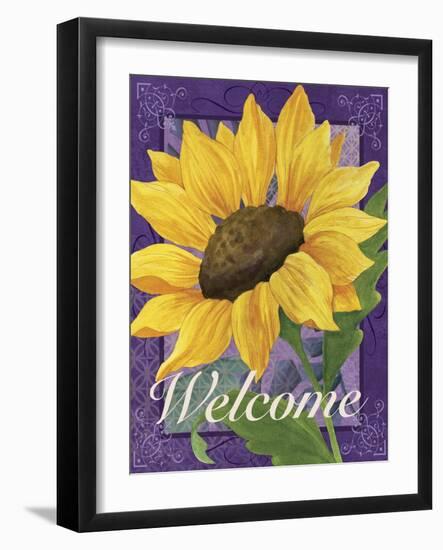 Framed Sunflower-Fiona Stokes-Gilbert-Framed Giclee Print