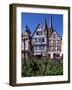 Framework at Market Square, Gelnhausen, Hesse, Germany-Hans Peter Merten-Framed Photographic Print