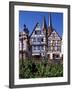 Framework at Market Square, Gelnhausen, Hesse, Germany-Hans Peter Merten-Framed Photographic Print