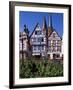 Framework at Market Square, Gelnhausen, Hesse, Germany-Hans Peter Merten-Framed Photographic Print