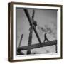 Framework for Motel on the Mountains Restaurant-Andreas Feininger-Framed Photographic Print