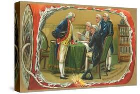 Framing of the Declaration of Independence-null-Stretched Canvas