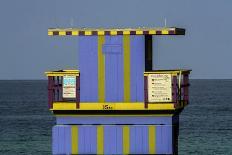 Beach Hut, Miami Beach, USA-Fran?oise Gaujour-Photographic Print