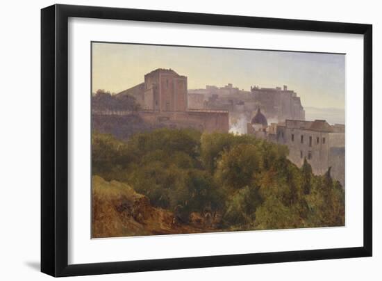 Francavilla Wood in Chiatamone, Circa 1824-Anton Zampis-Framed Giclee Print