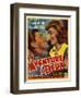 France Adventure for Two, Voice Of The Turtle Film Poster, 1940s-null-Framed Giclee Print