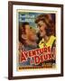 France Adventure for Two, Voice Of The Turtle Film Poster, 1940s-null-Framed Giclee Print