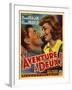 France Adventure for Two, Voice Of The Turtle Film Poster, 1940s-null-Framed Giclee Print