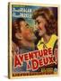 France Adventure for Two, Voice Of The Turtle Film Poster, 1940s-null-Stretched Canvas