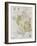 France Agriculture Old Map-marzolino-Framed Art Print