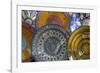 France, Aix-En-Provence. Ceramic Plates, Cours Mirabeau Market-Kevin Oke-Framed Photographic Print