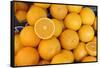 France, Aix-En-Provence. Oranges, Place Richelme Food Market-Kevin Oke-Framed Stretched Canvas