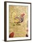 France, Aix-En-Provence. Rooster Motif, Cours Mirabeau Market-Kevin Oke-Framed Photographic Print