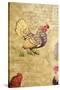 France, Aix-En-Provence. Rooster Motif, Cours Mirabeau Market-Kevin Oke-Stretched Canvas
