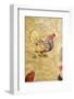 France, Aix-En-Provence. Rooster Motif, Cours Mirabeau Market-Kevin Oke-Framed Photographic Print