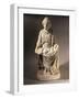 France, Alesia, Statue Representing Mother Goddess with Fruits on Her Lap-null-Framed Giclee Print
