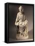 France, Alesia, Statue Representing Mother Goddess with Fruits on Her Lap-null-Framed Stretched Canvas