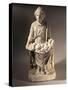 France, Alesia, Statue Representing Mother Goddess with Fruits on Her Lap-null-Stretched Canvas