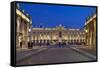 France, Alsace, Nancy, Place De Stanislas, Evening-Chris Seba-Framed Stretched Canvas