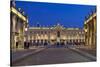 France, Alsace, Nancy, Place De Stanislas, Evening-Chris Seba-Stretched Canvas