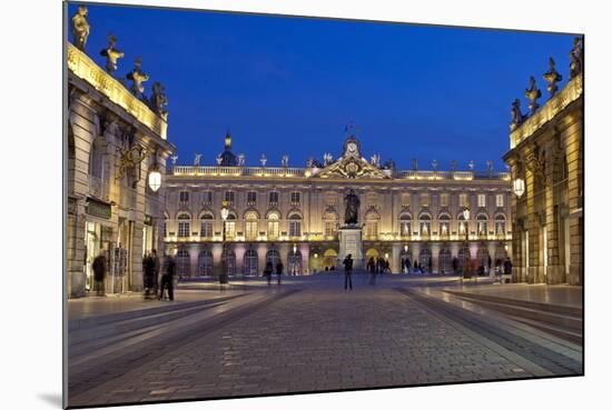 France, Alsace, Nancy, Place De Stanislas, Evening-Chris Seba-Mounted Photographic Print