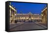 France, Alsace, Nancy, Place De Stanislas, Evening-Chris Seba-Framed Stretched Canvas