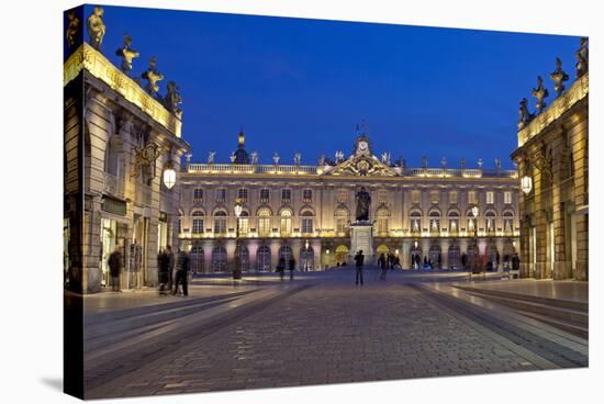 France, Alsace, Nancy, Place De Stanislas, Evening-Chris Seba-Stretched Canvas