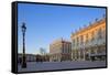 France, Alsace, Nancy, Place De Stanislas-Chris Seba-Framed Stretched Canvas