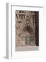 France, Alsace, Strasbourg, portal of Strasbourg Münster-Roland T. Frank-Framed Photographic Print