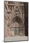 France, Alsace, Strasbourg, portal of Strasbourg Münster-Roland T. Frank-Mounted Photographic Print