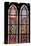 France, Alsace, Strasbourg, Strasbourg Cathedral, Stained Glass Window, Charles Martel and Charlema-Samuel Magal-Stretched Canvas