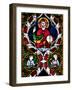 France, Alsace, Strasbourg, Strasbourg Cathedral, Stained Glass Window, Jesus-Samuel Magal-Framed Photographic Print