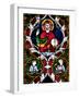 France, Alsace, Strasbourg, Strasbourg Cathedral, Stained Glass Window, Jesus-Samuel Magal-Framed Photographic Print