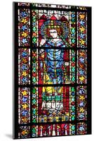 France, Alsace, Strasbourg, Strasbourg Cathedral, Stained Glass Window, Maximinus Thrax-Samuel Magal-Mounted Photographic Print