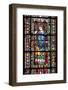 France, Alsace, Strasbourg, Strasbourg Cathedral, Stained Glass Window, Maximinus Thrax-Samuel Magal-Framed Photographic Print