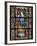 France, Alsace, Strasbourg, Strasbourg Cathedral, Stained Glass Window, Maximinus Thrax-Samuel Magal-Framed Photographic Print
