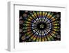 France, Alsace, Strasbourg, Strasbourg Cathedral, Stained Glass Window, Rose Window-Samuel Magal-Framed Photographic Print