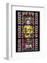 France, Alsace, Strasbourg, Strasbourg Cathedral, Stained Glass Window, Saint Remi (Remegius)-Samuel Magal-Framed Photographic Print