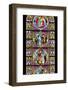 France, Alsace, Strasbourg, Strasbourg Cathedral, Stained Glass Window, Solomon Judgment and Angel-Samuel Magal-Framed Photographic Print