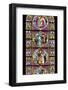 France, Alsace, Strasbourg, Strasbourg Cathedral, Stained Glass Window, Solomon Judgment and Angel-Samuel Magal-Framed Photographic Print