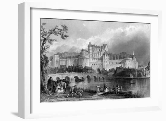 France, Amboise-Thomas Allom-Framed Art Print