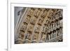 France, Amiens Cathedral (World Heritage Site), South Transept, Portal of the Golden Virgin-Samuel Magal-Framed Photographic Print