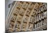 France, Amiens Cathedral (World Heritage Site), South Transept, Portal of the Golden Virgin-Samuel Magal-Mounted Photographic Print