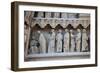 France, Amiens Cathedral (World Heritage Site), South Transept, Portal of the Golden Virgin-Samuel Magal-Framed Photographic Print